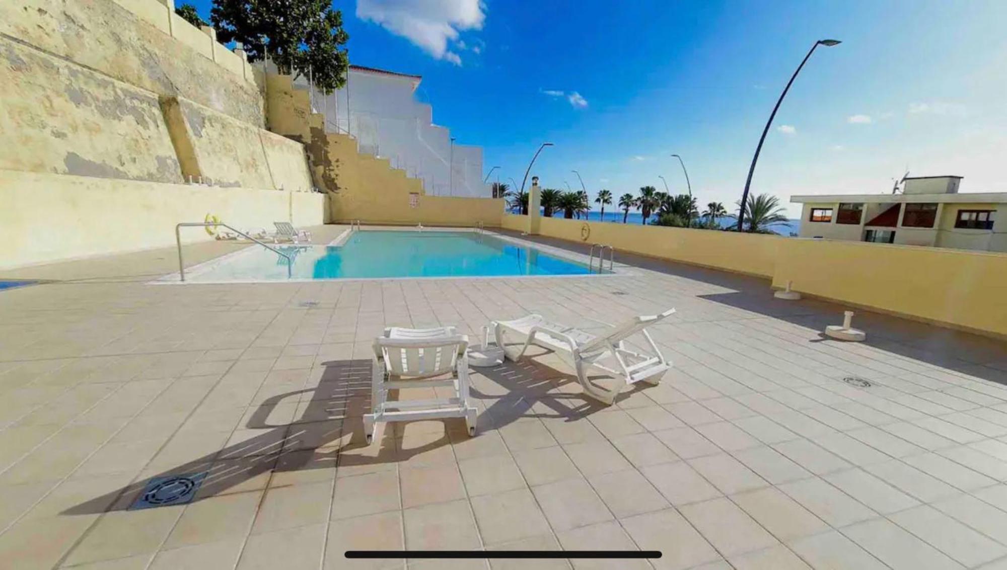 Los Cristianos - San Telmo Piscina Y Vistas Mar 1 Zewnętrze zdjęcie